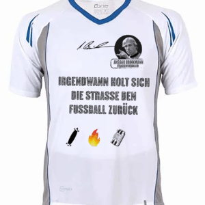 Club Tech Tee, Ansgar Edition (blue-white-grey) Irgendwann holt sich...