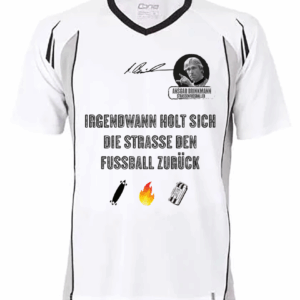 Club Tech Tee, Ansgar Edition (black-white-grey) Irgendwann holt sich...