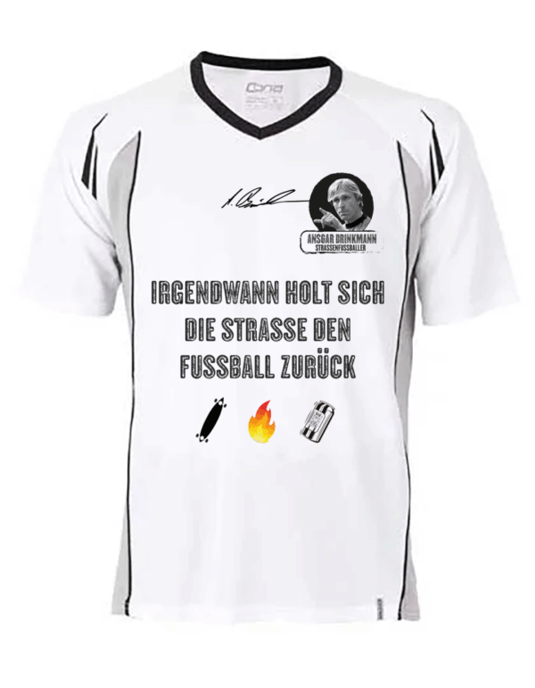 Club Tech Tee, Ansgar Edition (black-white-grey) Irgendwann holt sich...