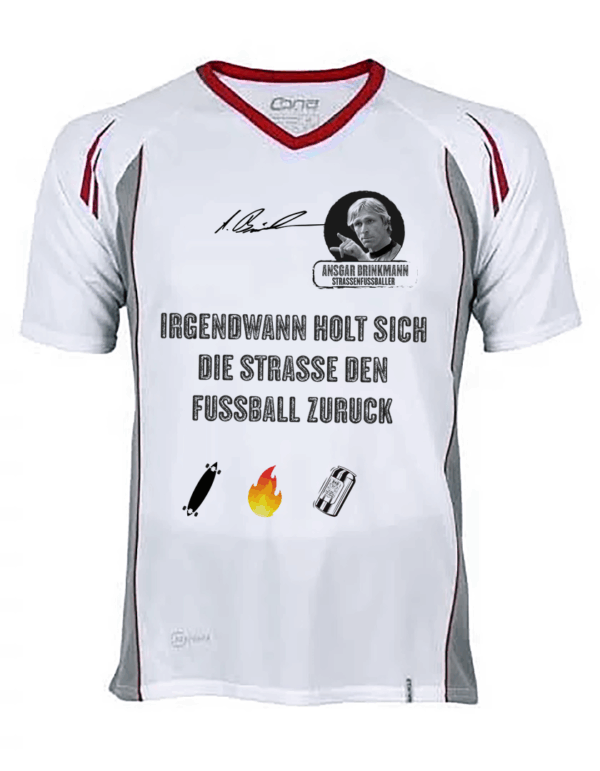 Club Tech Tee, Ansgar Edition (red-white grey) Irgendwann holt sich...