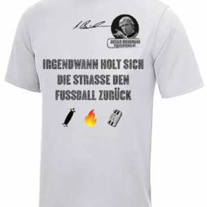 Cool Tech Shirt, Ansgar Edition (Ash Grey)  Irgendwann holt sich die Straße....