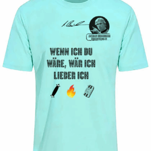Cool Tech Shirt, Ansgar Edition (Mint)  Wenn ich Du wäre, wär...