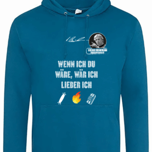 Hoodie Baumwolle Ansgar Edition "Wenn ich Du wäre, wäre ich lieber ich" Men